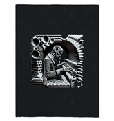 Vinyl Vibe Sherpa Blanket